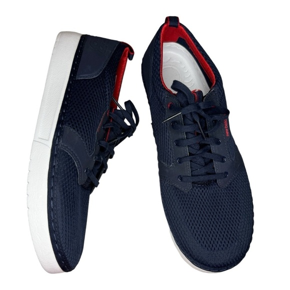 NEW New Balance Apres Navy Red White Mens 9 D Athletic Shoes APRESNY - Picture 1 of 9